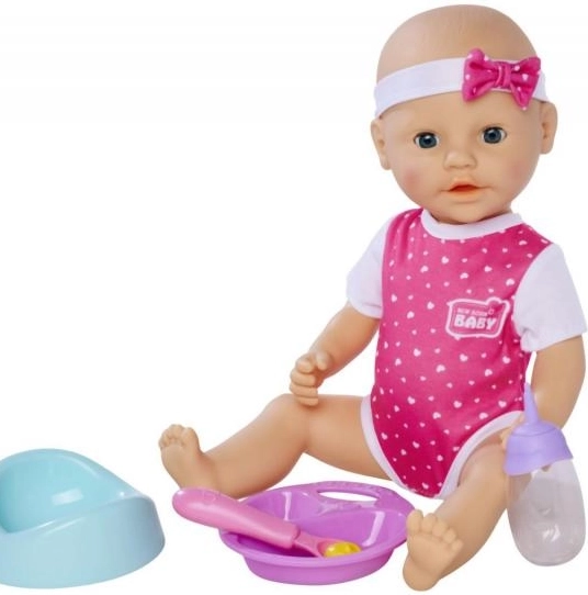 Puppe Neugeborenes Baby Hungrig 38 cm