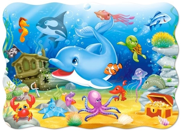 Puzzle Unterwasser Freunde 30 Teile