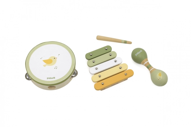 Kinder-Musikset PolarB in Pastellfarben