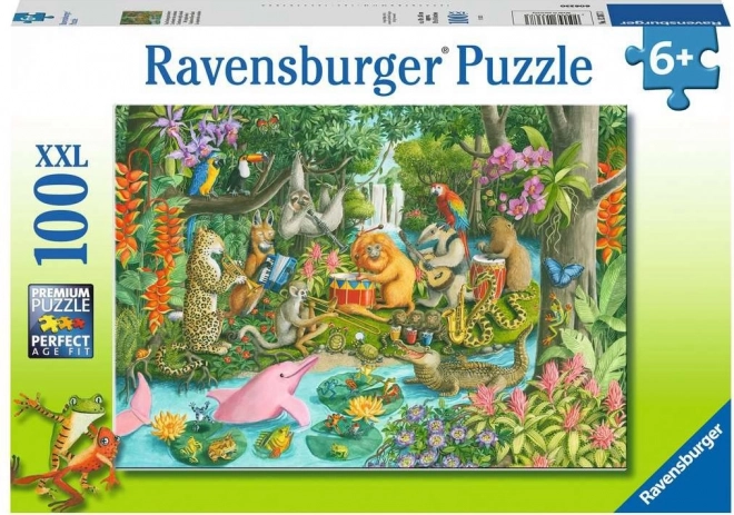 Ravensburger Regenwald Kapelle Puzzle XXL 100 Teile