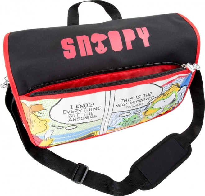 Kleine Fuß Schultertasche Snoopy