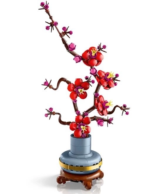 LEGO Icons Blumenvase Pflaumenblüte