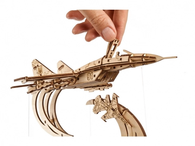 Ugears 3D Holzmechanisches Puzzle Dekorative Uhr