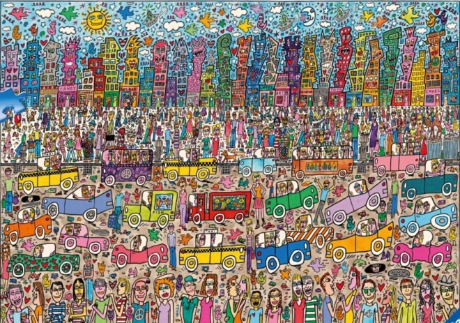 Ravensburger Puzzle: Stadt von James Rizzi mit 5000 Teilen