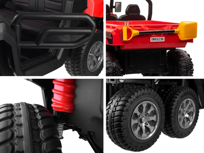 Elektrisches Spielzeugauto Farmer Truck Speed 900 – Rot