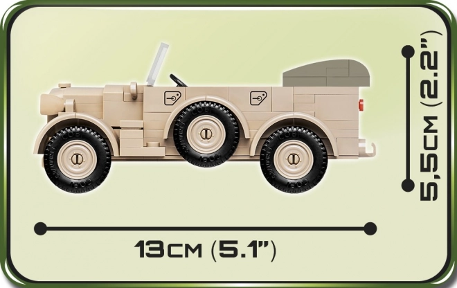 Historisches Militärfahrzeug Horch 901 von COBI