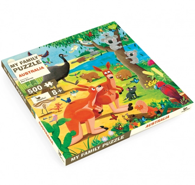 Familienpuzzle Australien 500 Teile