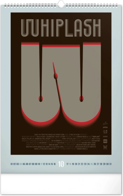 Wandkalender Alternativfilmplakate 2026