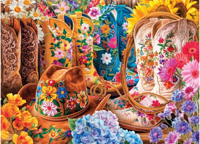 Puzzle Bauerschuhe 1000 Teile