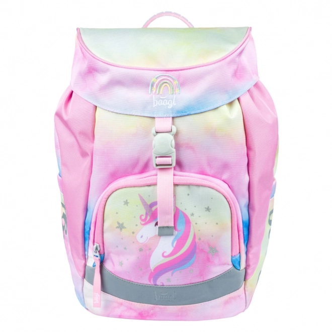 Baagl Schulset Regenbogen-Einhorn