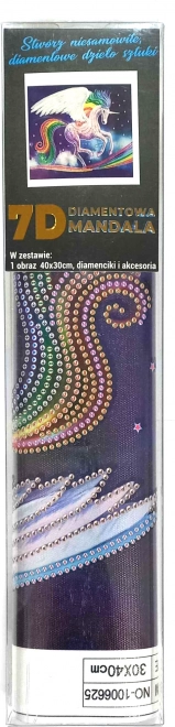 Diamant Malerei 7D Regenbogen Einhorn Kit