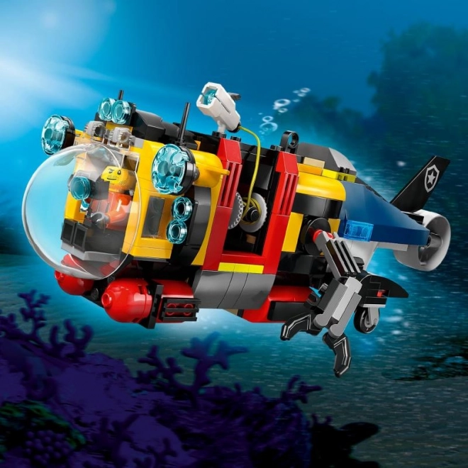 Lego City Hubschrauber-Set mit Feuerwehrfahrzeug und U-Boot