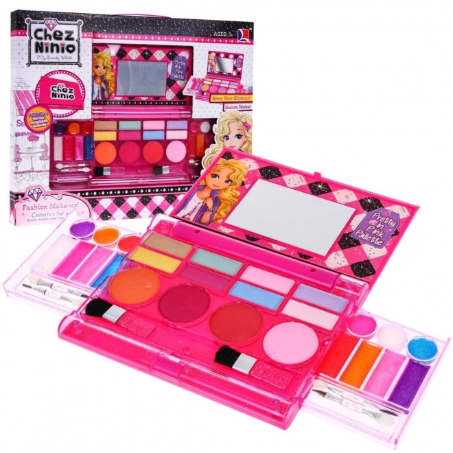 Schminkset für Kinder Rosa Palette 5+