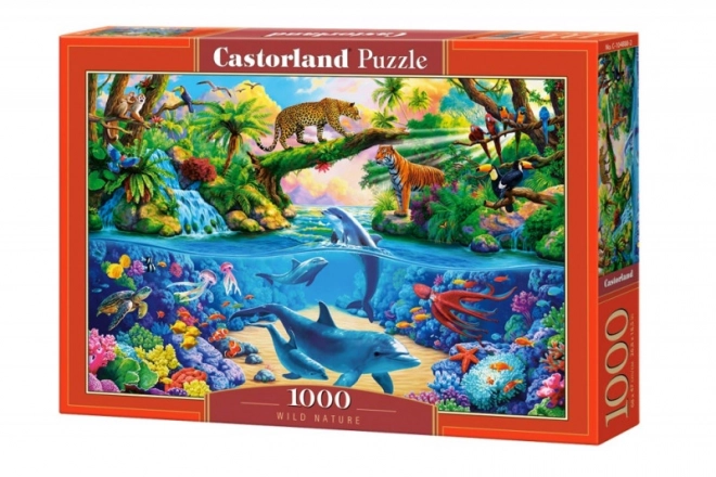 Puzzle 1000 Teile Wilde Natur, Delfine