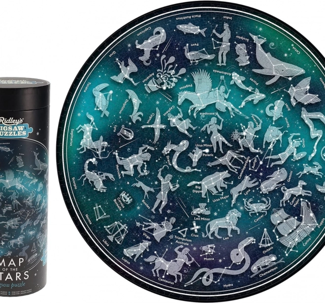 Sternkarten-Puzzle 1000 Teile von Ridley's Games