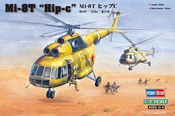 Plastikmodell Hubschrauber Mi-8T Hip-C