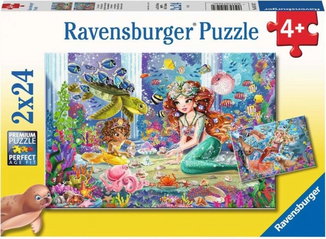 Ravensburger Unterwasserwelt Puzzle 2x24 Teile