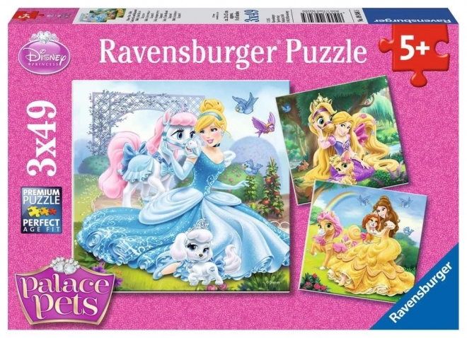 Disney Prinzessinnen und ihre Haustiere Puzzle