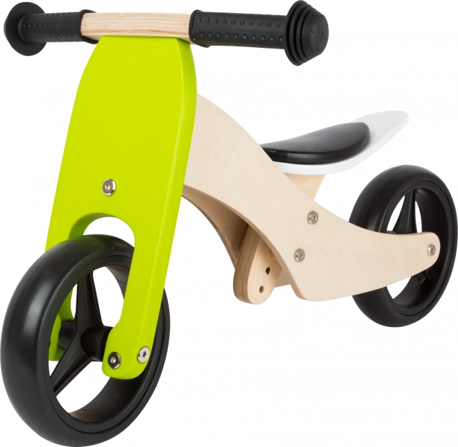 Holz-Dreirad Trike 2-in-1 Grün