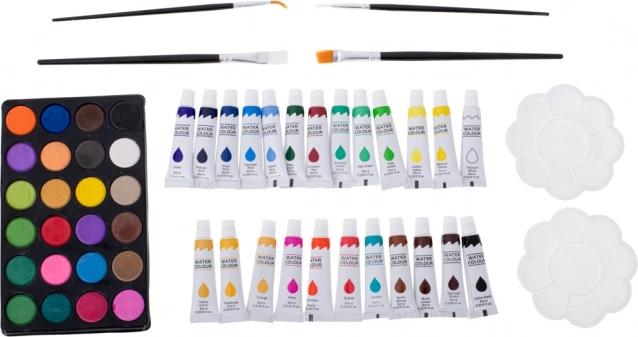Alles für Aquarell und deckende Farben in Tuben