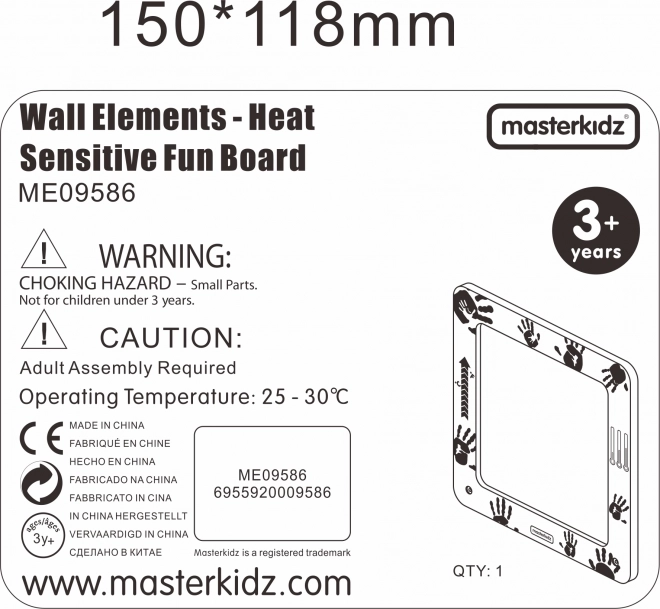 Masterkidz Wärmesensitive Tafel
