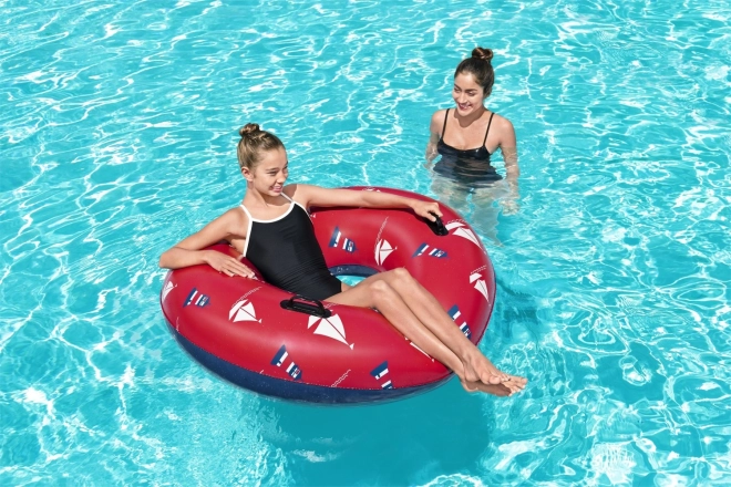 Schwimmring Haie Blau 119 cm – Schiffe und Leuchttürme