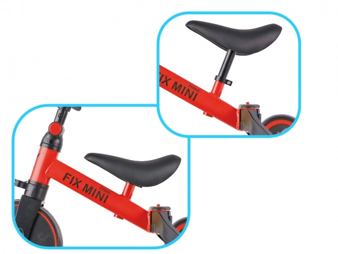 Trike Fix Mini 3-in-1 Laufrad Weiß – Rot