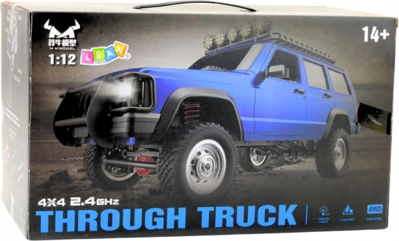 RC Rennwagen 4x4 MN78 blau 1:12