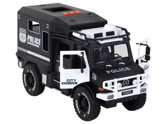 Polizeigeländewagen 1:14 Mit Sirenen Und Lichtern