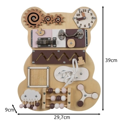 Manipulationstafel Bär für Kinder