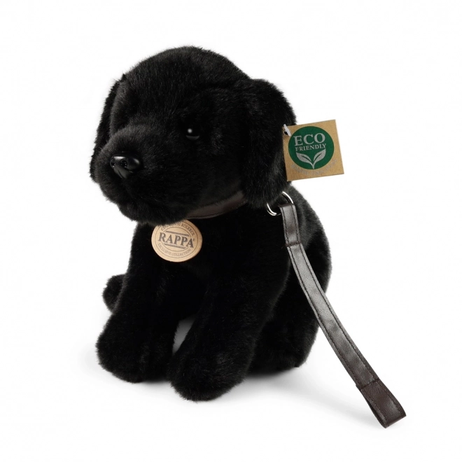 Schwarzer Plüsch-Labrador 25 cm Eco-Friendly