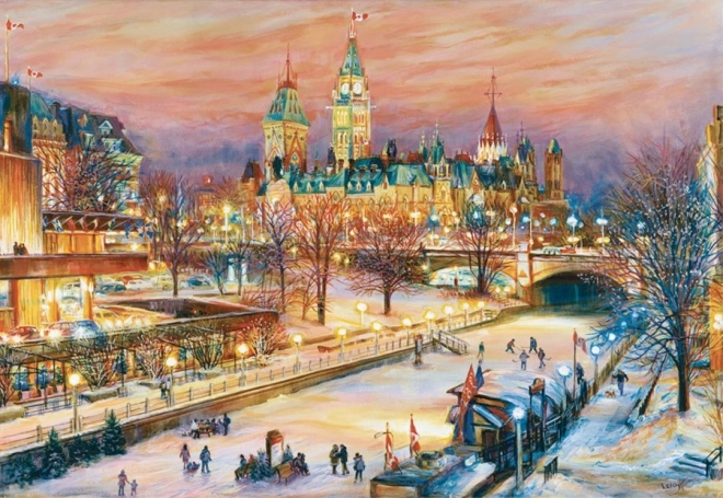 Ravensburger Puzzle Winterfestival in Ottawa 1000 Teile