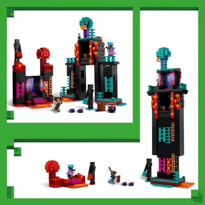 LEGO Minecraft Plünderer- und Zerstörer-Basis Bausatz