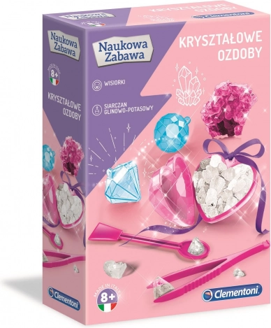 Kristallschmuck – Wissenschaftsset CLEMENTONI Naukowa Zabawa