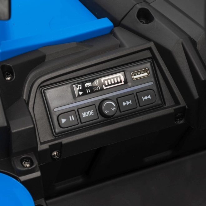 Elektrisches Kinderfahrzeug Buggy Madman UTV-MX blau