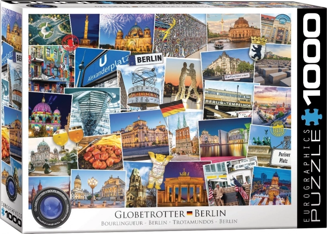EUROGRAPHICS Puzzle Weltentdecker Berlin 1000 Teile
