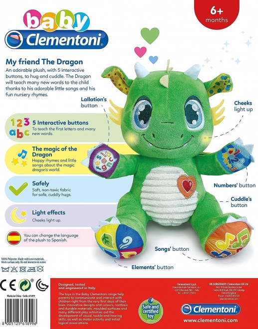 Interaktiver Drache Clementoni Baby