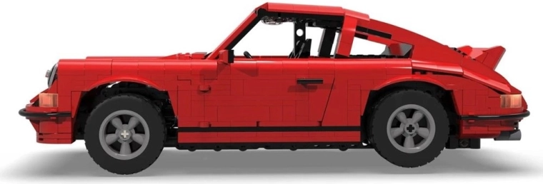 Detailliertes Modell eines klassischen Sportwagens