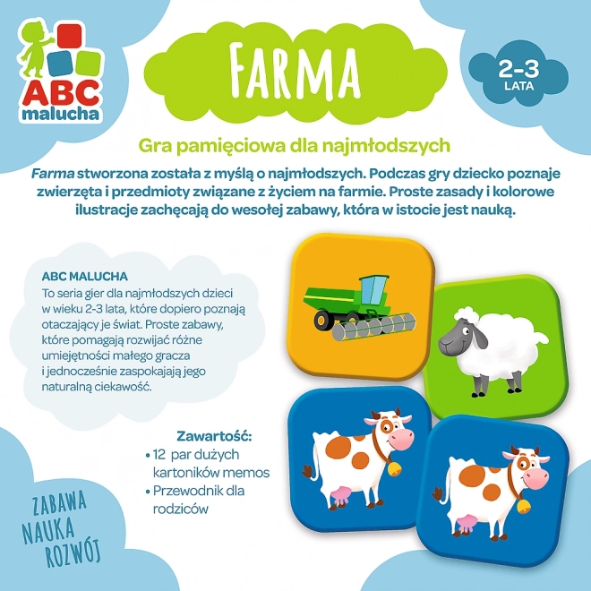 Trefl ABC Malucha Bauernhof Spiel