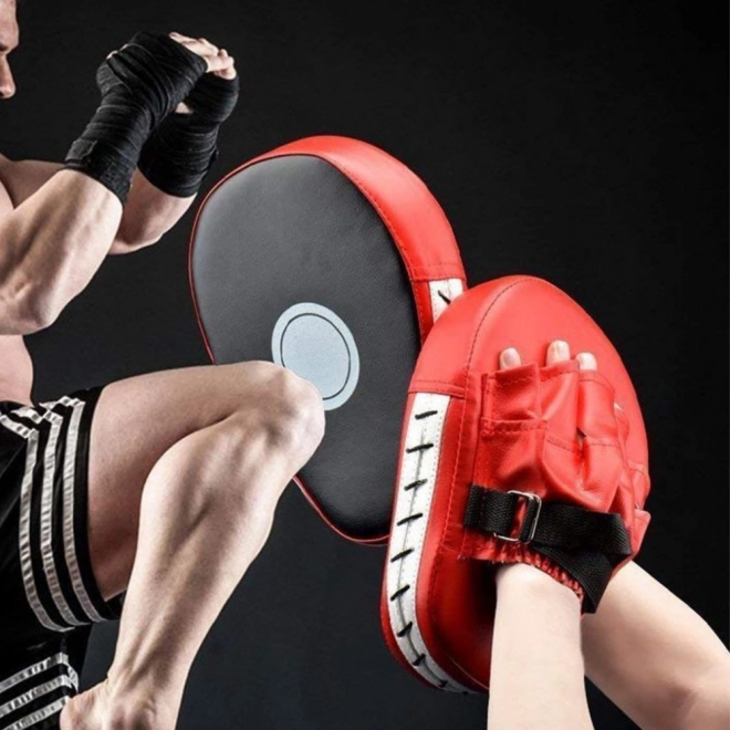 Trainingshandschuh Pad Kickbox Rot