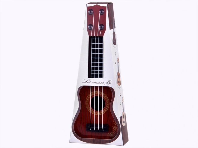 Mini-Ukulele für Kinder 25 cm – dunkelbraun