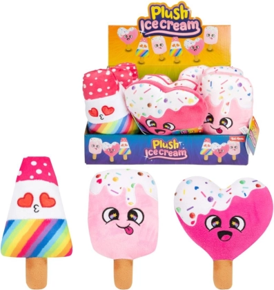 Plüsch-Eis am Stiel 16 cm – superweiches Spielzeug für Babys und Kinder