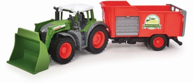 Bauernhof mit Fendt Traktor