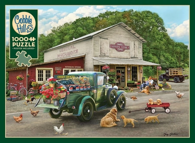 Puzzle Laden COBBLE HILL 1000 Teile