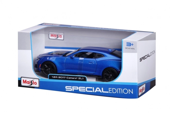 Chevrolet Camaro ZL1 Modellauto 1:24 Blau