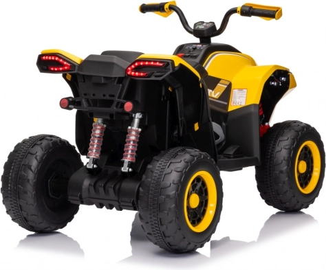 Gelbes Quad Fast Wheel