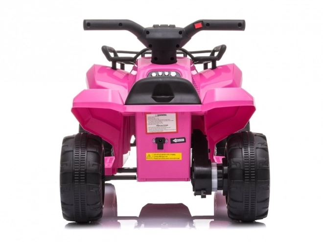 Rosa Elektrischer Quad für Kinder