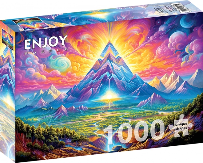 Enjoy Puzzle Pyramiden im Wald 1000 Teile