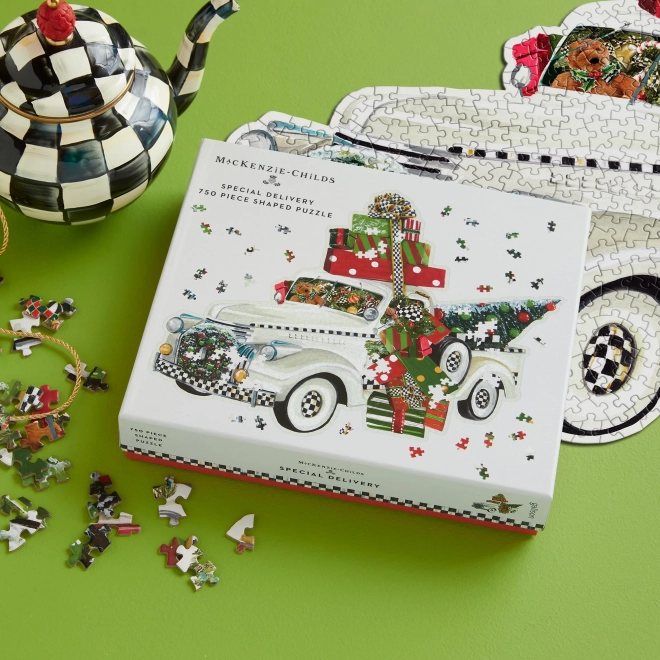 Galison Adventsauto Puzzle 750 Teile