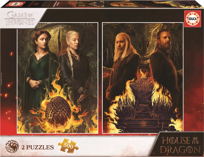 Educa Puzzle Rod Draka - Doppelpuzzle Set